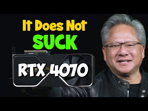 Nvidia RTX 4070: Does It Suck at $599 ?
