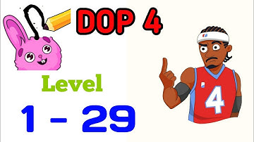 Dop 4 draw one part gamplay Level 1- 29  Walkthrough Solution