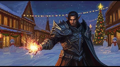 Lineage 2 LIVE, EVENT FOR PLAYERS, visiting main towns with Christmas 2025 decorations