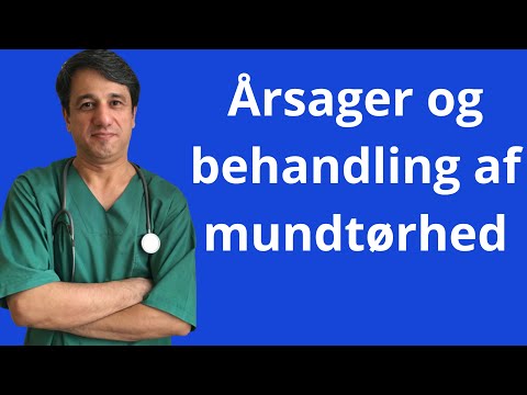 Årsager og behandling af mundtørhed - med danske undertekster