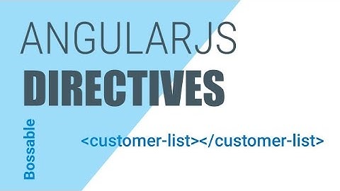 Bossable.com - MEAN Stack: 24 - Custom tags with AngularJS directives