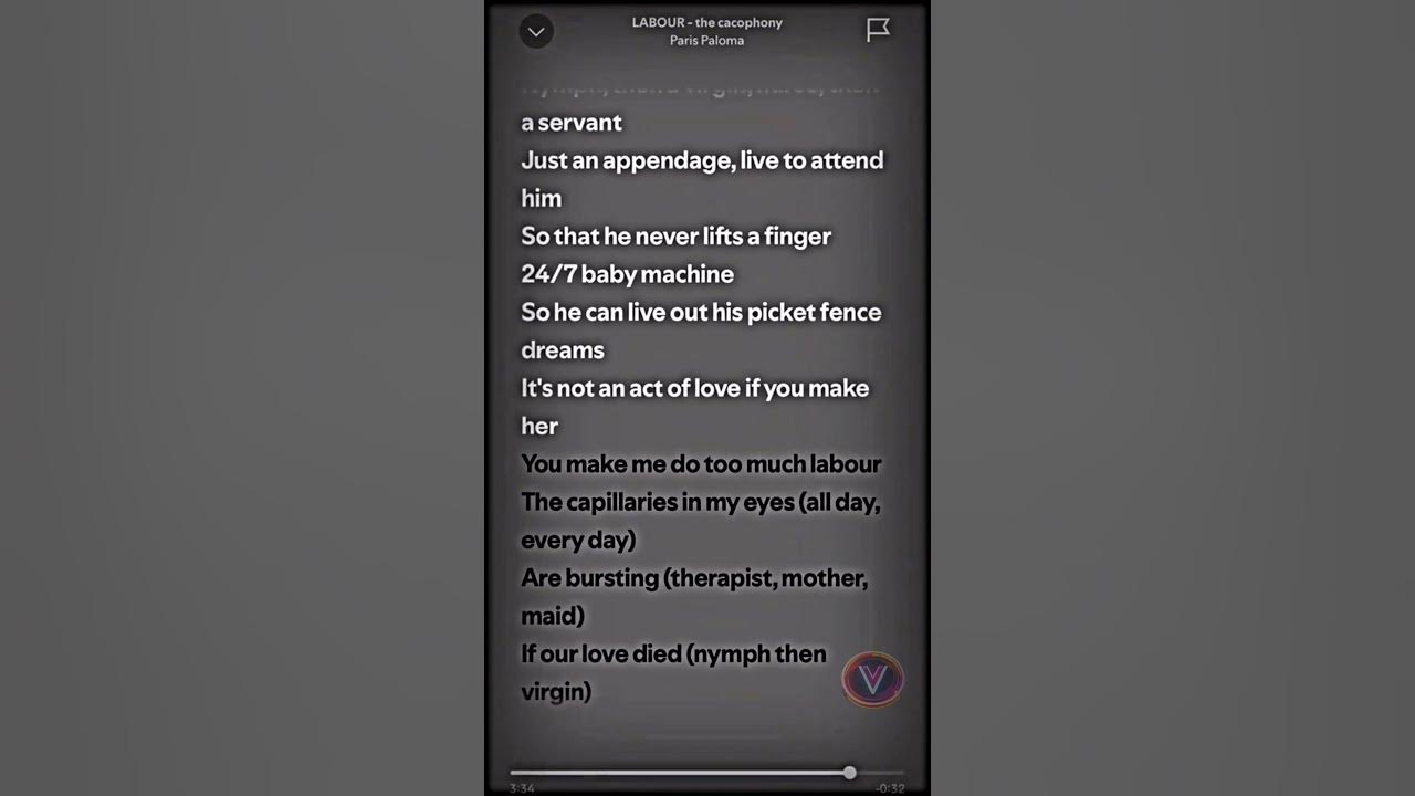 Labour - Paris Paloma #spedup #spedupsounds #spedupaudios #fyp #edit #editaudio #lyrics