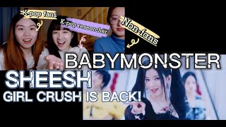 K-pop Reaction - BABYMONSTER "SHEESH" M/V