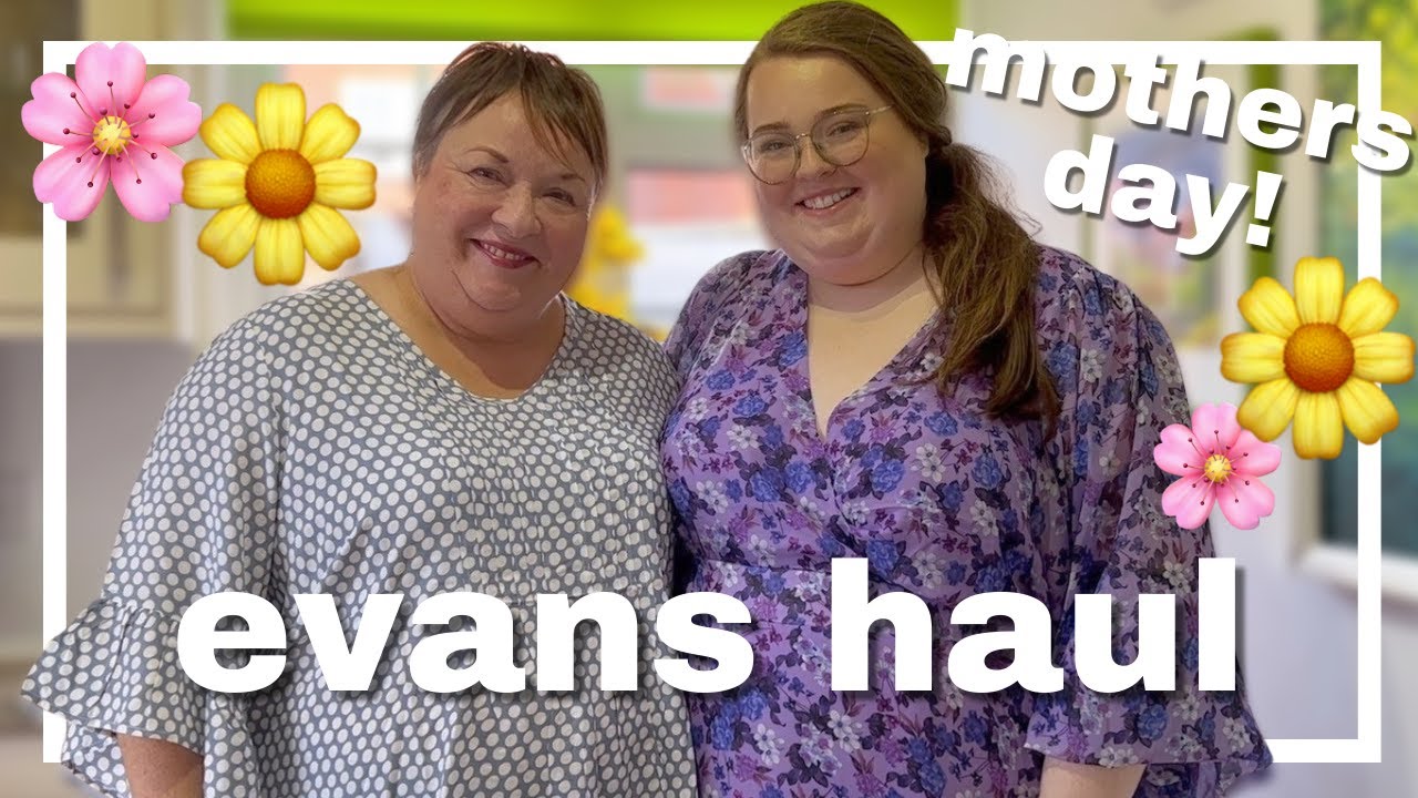 Покупки в Evans ко Дню матери | Примерка одежды больших размеров | 2023