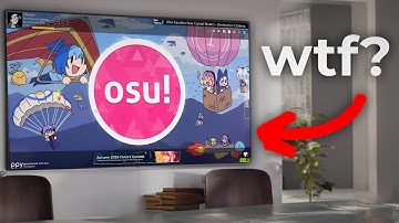 Can you play osu! on a TV?