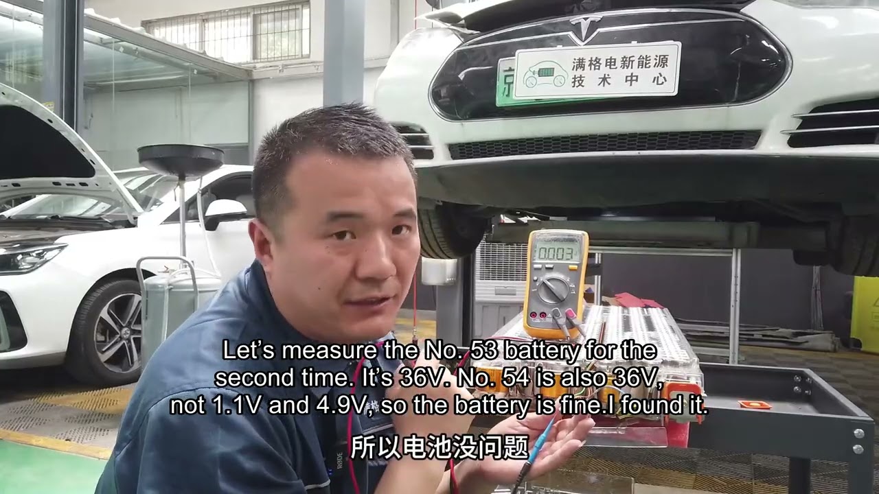 tesla model s no high voltage repair bms ev repair