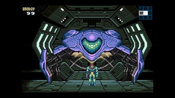 Metroid Fusion on GameBoy Advance, comparison of CRT shader presets in RetroArch on PC