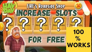 Hay Day Tips and Tricks | Increase Slots in Roadside Shop in hay day for Free I hay day supercell