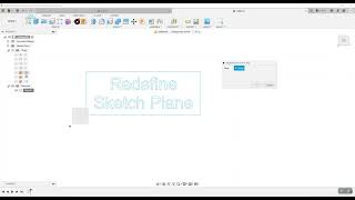 Fusion 360 Quick Tip - How to Fix a Sketch in Wrong Sketch Plane - Redefine Sketch Plane Function