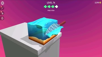 ASMR Cutting Game! Relaxing Sounds! Satisfying ASMR Video Level 76 to 80