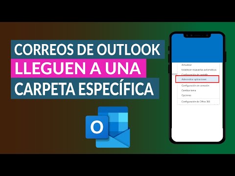 Cómo Hacer que los Correos de Outlook Lleguen a una Carpeta Especifica - Muy Fácil