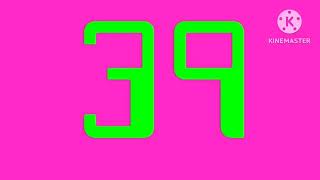 (REUPLOAD) Artistic Numbers 1-100  (no transition)
