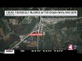 1 dead, 1 seriously injured after crash involving semi