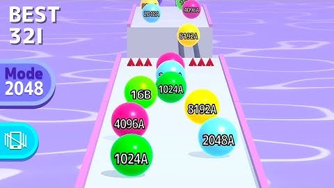 Ball Run 2048 All Levels Gameplay ( Android iOS) Level 138