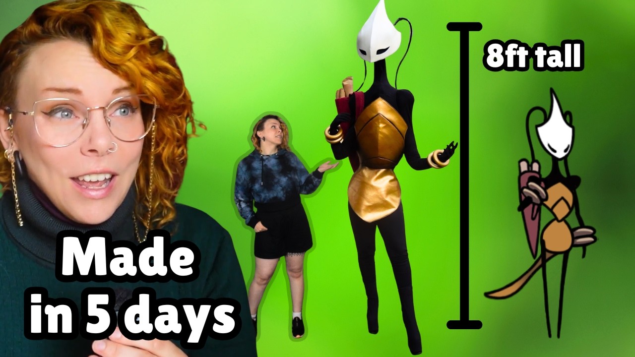 I made an 8 Foot tall Shakra costume in 5 days.