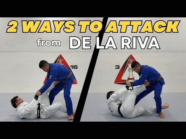 Master the De la Riva Tripod Sweep (Two Easy BJJ Sweeps for All