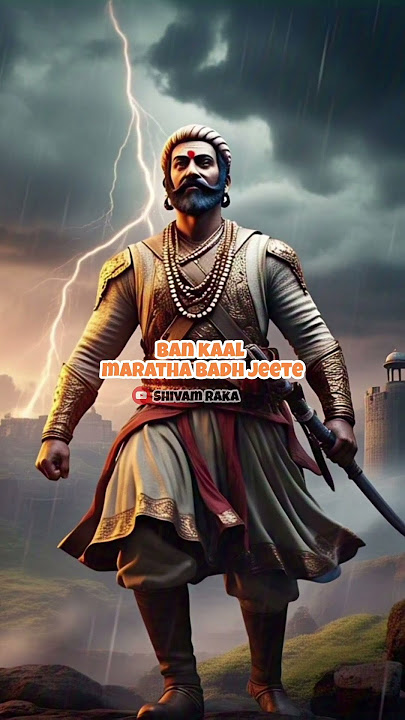 Hunkar bhare badal garje garje shivaji song status| Shoorveer#shoorvir #shivajimaharaj | Shivam Raka