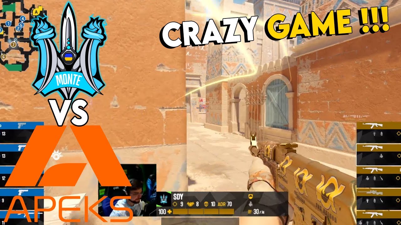 Monte vs Apeks | HIGHLIGHTS | ESL Challenger Atlanta 2023 Finals | CS2