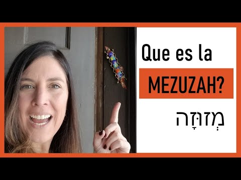 Video: ¿Para qué se usa una mezuzá?