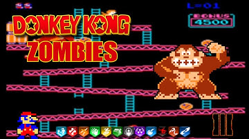 BLACK OPS 3 CUSTOM ZOMBIES! (Donkey Kong Tower Map)