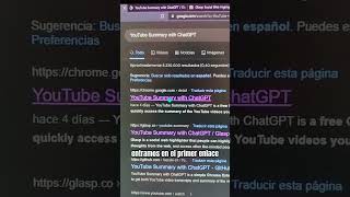 cómo hacer un resumen de video de youtube con inteligencia artificial?