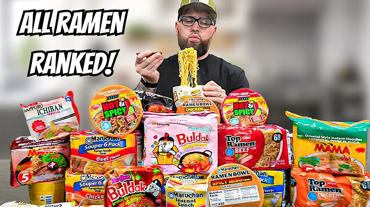 Which Ramen Noodles Is The Best? (I Tried ALL OF THEM!)