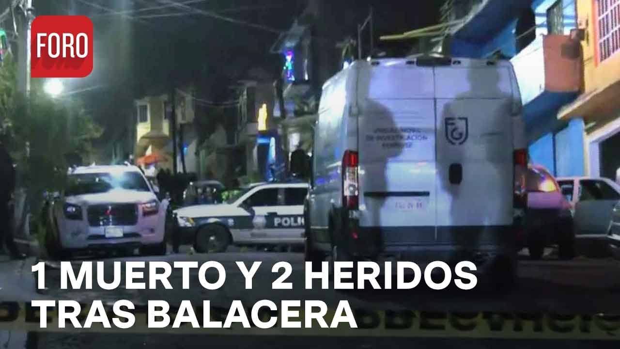 Balacera en Iztapalapa deja un muerto y dos heridos - En Una Hora - YouTube