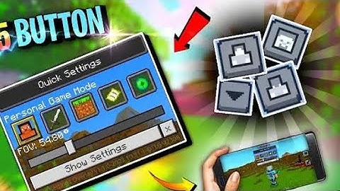 F5 Button mod For Minecraft PE 1.21| F5 Button One click Perspective view change