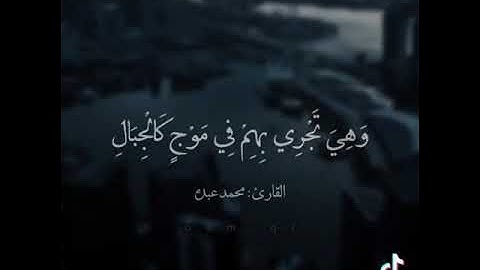 سورة هود الآيات (42 - 43)  بصوت محمد عبده حالات واتساب