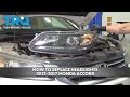 How to Replace Headlights 2013-2017 Honda Accord