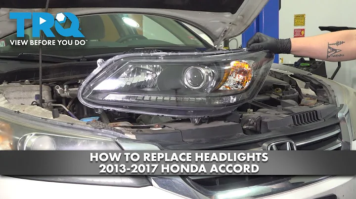 How to Replace Headlights 2013-2017 Honda Accord - DayDayNews