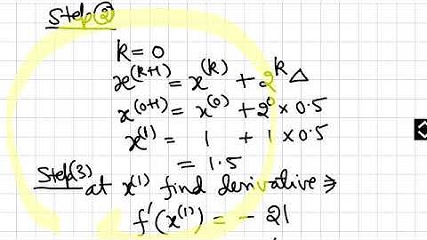 Lecture 14: Cubic Search Method
