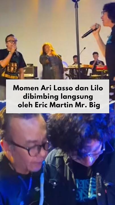 Kapan lagi liat Ari Lasso dimarahin vokalisnya Mr. Big 🤣 Dewa 19 All Stars
