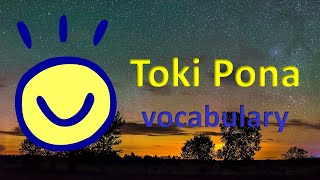 The Toki Pona Vocabulary