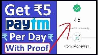Earn ₹5 Paytm Cash Daily