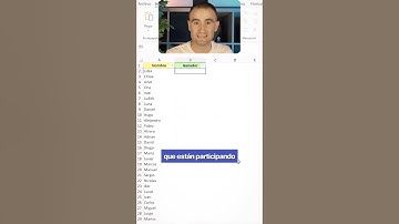 Cómo hacer un sorteo en Excel (sin webs raras ni anuncios)