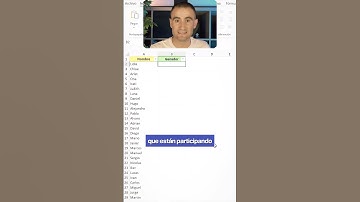 Cómo hacer un sorteo en Excel (sin webs raras ni anuncios)