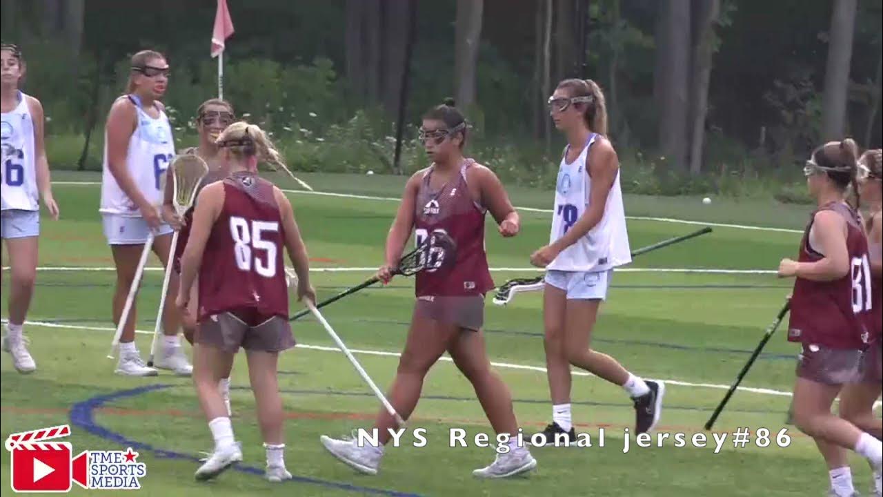 Jenna Soto Lacrosse Summer '21 NYS Regional Champs YouTube
