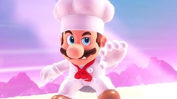Super Mario Odyssey Movie Walkthrough Part 9 - Chef Mario is Cookin