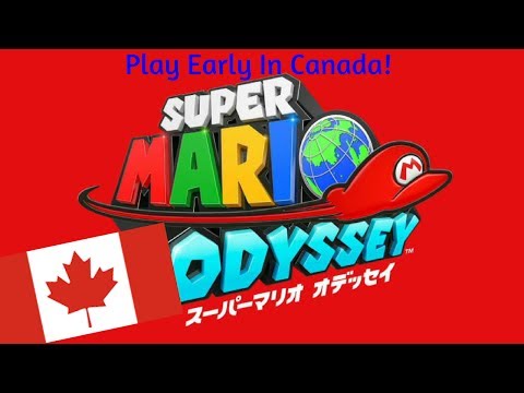 Super Mario Odyssey Available Early To Play In Canada During E3