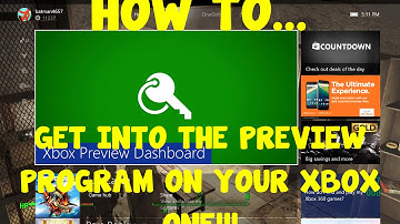 How to get into the Xbox One preview program!!!