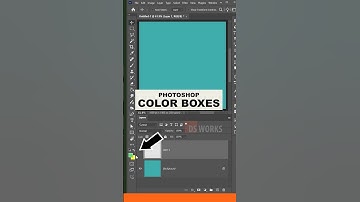 ( 63 ) Photoshop foreground color background color tool quick and short tutorial