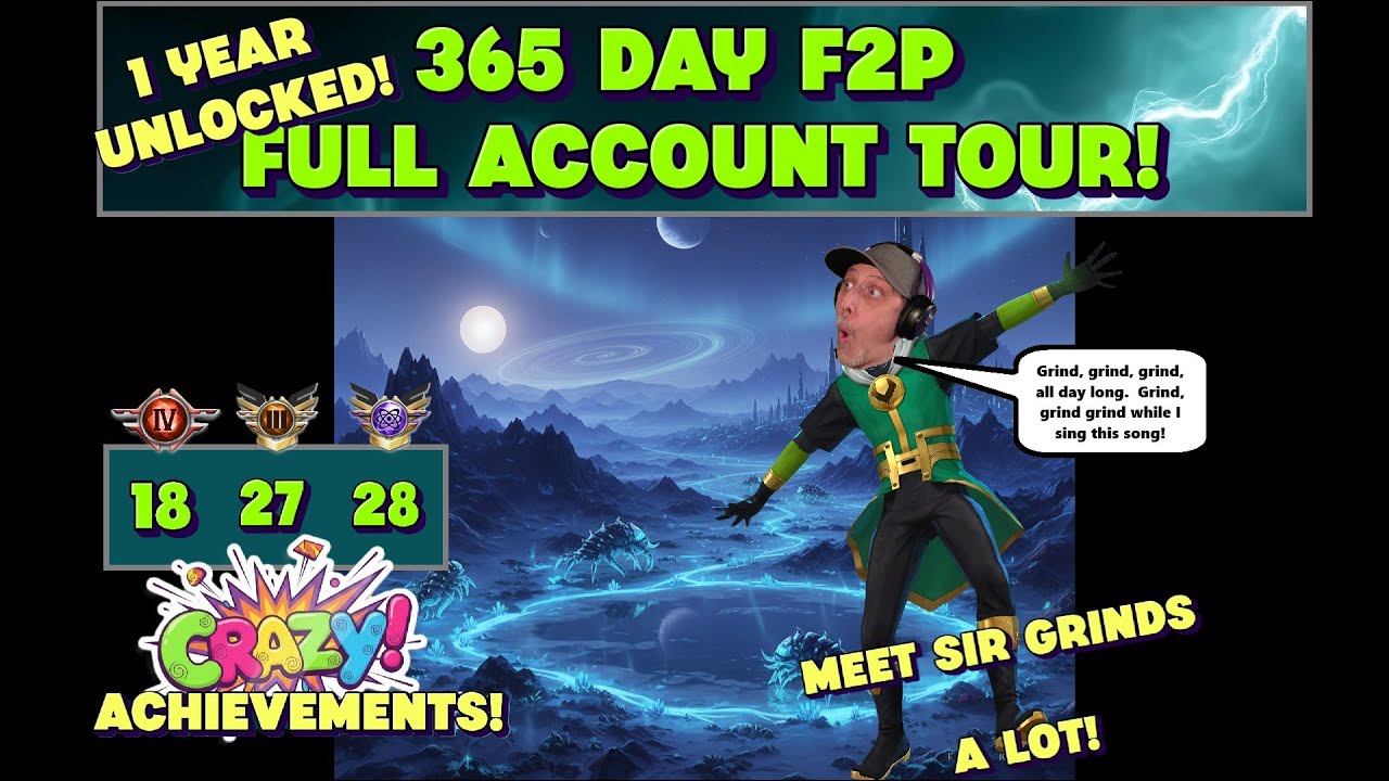 Marvel Future Fight: 1 YEAR F2P Full Account Tour!  365 days of grinding and what do we got?  🎆🎉🤓🎊🎆