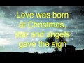 Love Came Down at Christmas (traditional)