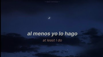 everyone adores you (at least i do) /quiet version - matt maltese [letra en español + lyrics]