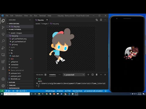 Flutter Flame #6 - Adding a Second Game Character