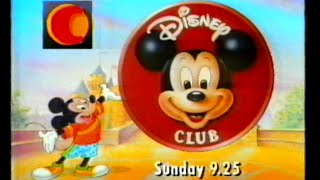 Disney Club Promo CITV (mid 90's)