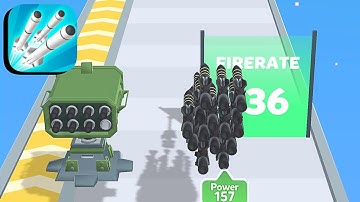 Bomb Upgrade Rush ​- All Levels Gameplay Android,ios (Part 1)