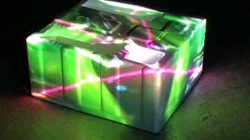 Mapping onto a foam lid for fun!