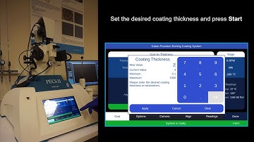 Coating with the PECS II